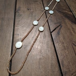 Long beaded necklace